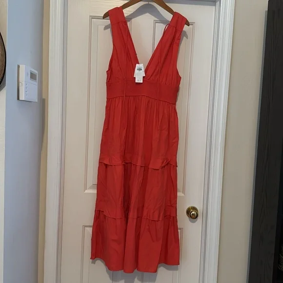 Abercrombie & Fitch Red Maxi Dress - Picture 4 of 5